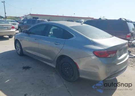 2015 Chrysler 200 Limited from USA, damaged, VIN 1C3CCCAB1FN656181